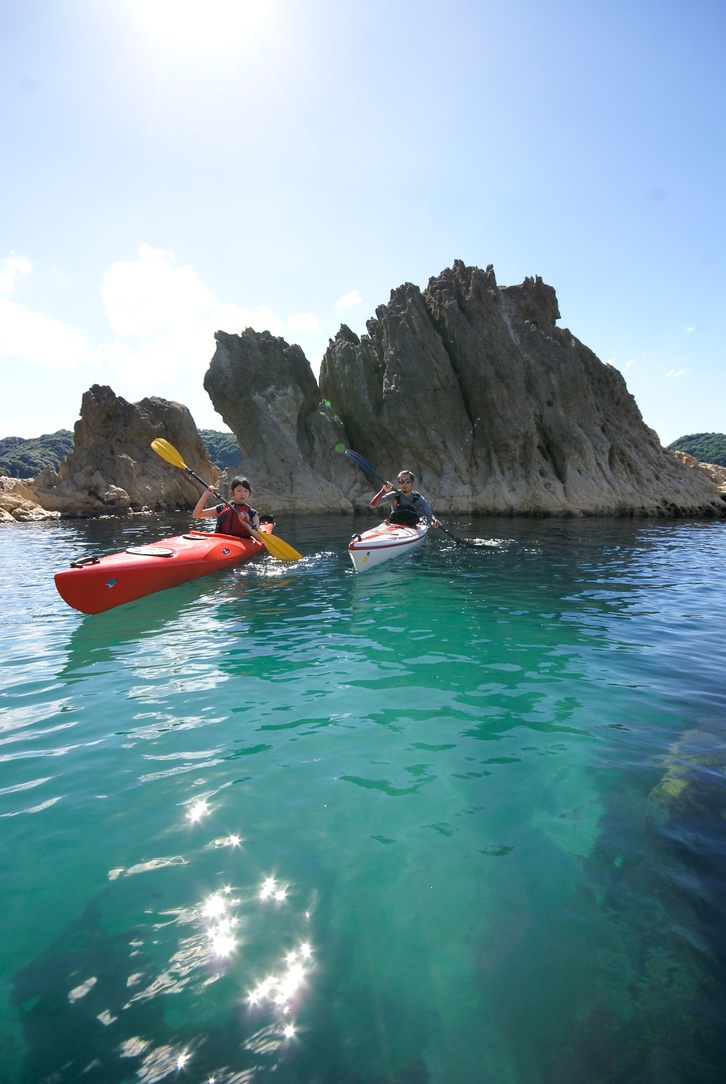 日本海 シーカヤック